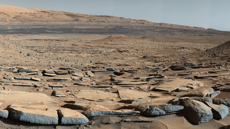 Fotografija: Morda bo naslednik Curiosityja na površino Marsa položil plast aerogela. Foto Nasa