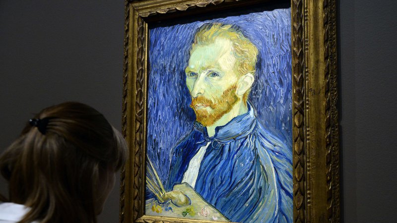 Fotografija: Zdaj bo v Padovi na ogled 78 del, največ sta jih prispevala van Goghov muzej in Muzej Kröller-Müller. FOTO: Bertrand Guay/Afp 