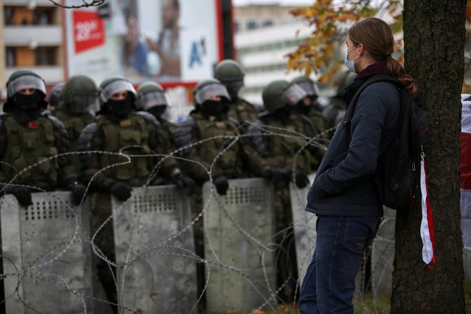 Opazovalci opozarjajo, da položaj v Belorusiji ni nič bolj jasen, kot je bil pred mesecem dni. FOTO: Reuters