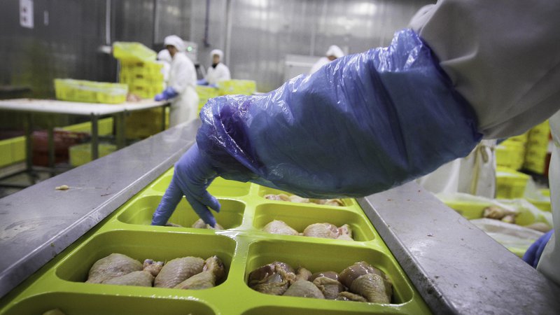 Fotografija: V mesni industriji letos ob višjih stroških v zvezi s koronavirusom pričakujejo nekoliko slabše rezultate kot lani. Foto Jože Suhadolnik