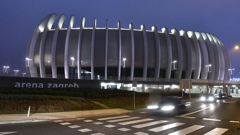 Fotografija: Zagrebška Arena bo začasna bolnišnica. FOTO: Ronald Gorsic/Cropix