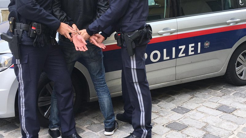 Fotografija: Avstrijski policisti so prijeli 13 preprodajalcev, eden od vodij je bil upokojenec. FOTO: Polizei.gv.at