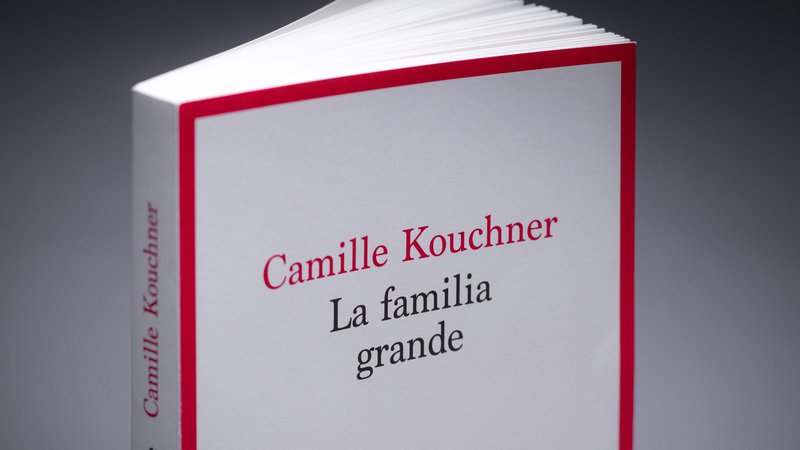 Fotografija: Knjiga La familia grande je od danes na policah francoskih knjigarn. Foto Joel Saget/AFP