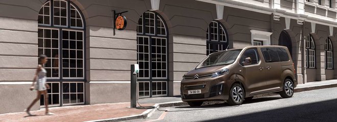 Eden od električnih izdelkov koncerna PSA bo citroën e-spacetourer. Foto Citroën