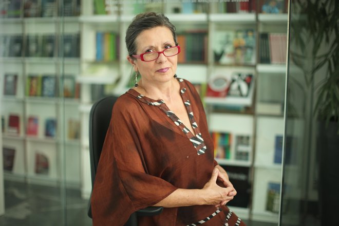 Vesna Vuk Godina, slovenska antropologinja, univerzitetna profesorica in avtorica večih knjig. FOTO: Jure Eržen