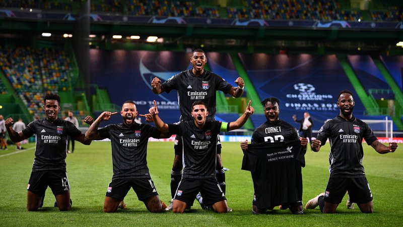 Fotografija: Lyon se je drugič doslej uvrstil med najboljše štiri v Evropi. FOTO: Reuters
