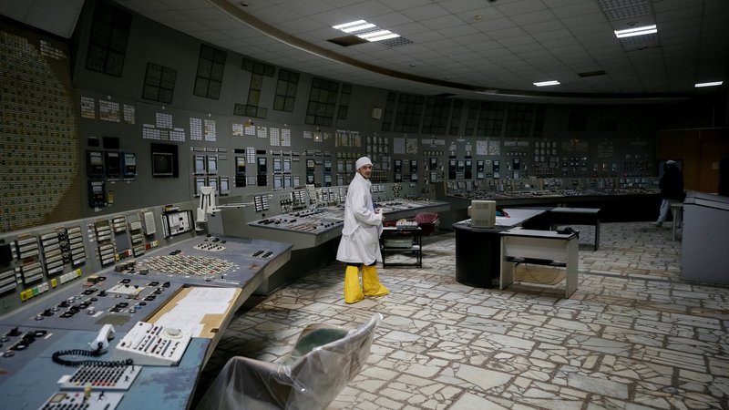 Fotografija: Njegova vloga jedrskega inženirja Anatolija Djatlova v seriji Černobil je bila kritiško cenjena. FOTO: Gleb Garanich/Reuters