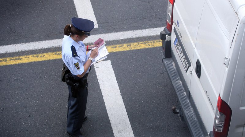 Fotografija: Prometne policistke so pogosta tarča napadov. FOTO: Černivec Aleš