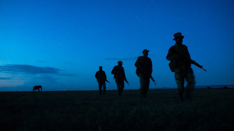 Fotografija: Nočna rangerska patrulja FOTO: Matjaž Krivic