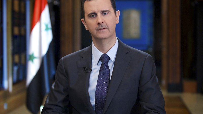 Fotografija: Sirijo bo verjetno še en mandat vodil predsednik Bašar al Asad. FOTO: Sana/Reuters