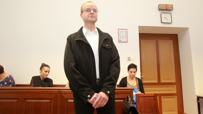 Fotografija: Franc Klopčič je spet moral priti na sodišče. FOTO: Marko Feist