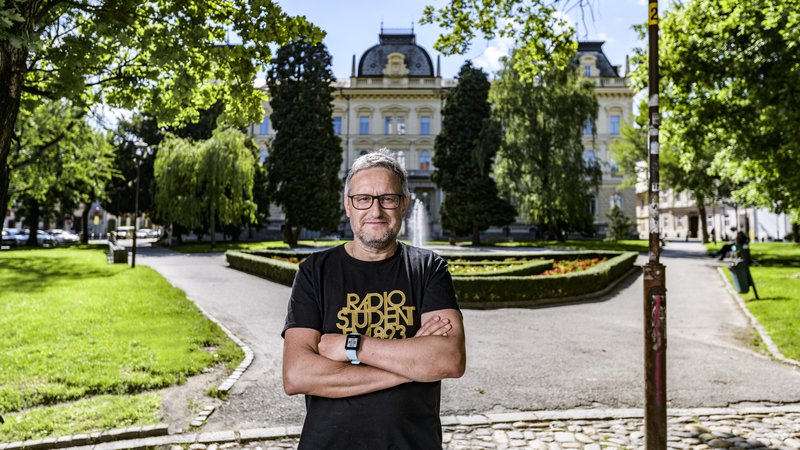 Fotografija: Friderik Klampfer je izredni profesor filozofije na Oddelku za filozofijo FF v Mariboru. Foto Mariborinfo