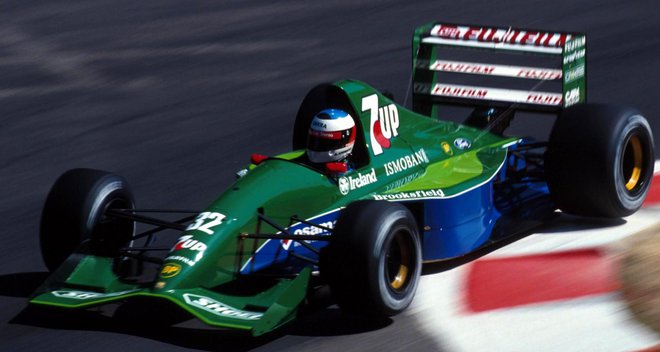 Schumacher je debitiral v Jordanu. FOTO: Formula1.com