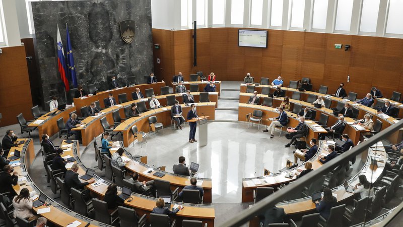 Fotografija: Državni zbor je potrdil novega pravosodnega ministra. FOTO: Uroš Hočevar/Delo