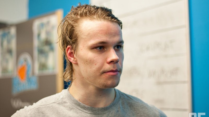 Fotografija: Eetu Elo je nova finska okrepitev državnega hokejskega prvaka. FOTO: SIJ Acroni jesenice