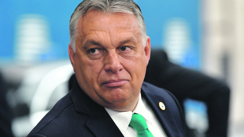 Fotografija: V vladi Viktorja Orbána vztrajajo, da o spornem programu ne vedo nič. FOTO: John Thys/Reuters