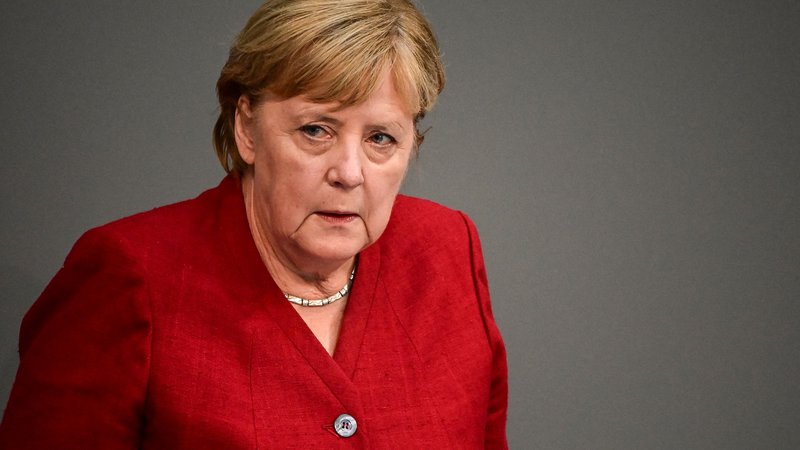 Fotografija: Kanclerka Angela Merkel je o krizi v Afganistanu nagovorila zvezne poslance