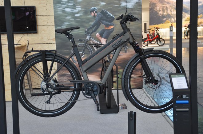 Elegantna električna kolesa nizozemske znamke Qwic.<br />
FOTO: Gašper Boncelj