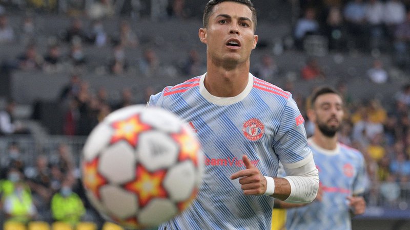 Fotografija: Cristiano Ronaldo je v Švici zabil gol za še boljšo osebno statistiko v ligi prvakov. FOTO: Sebastien Bozon/AFP