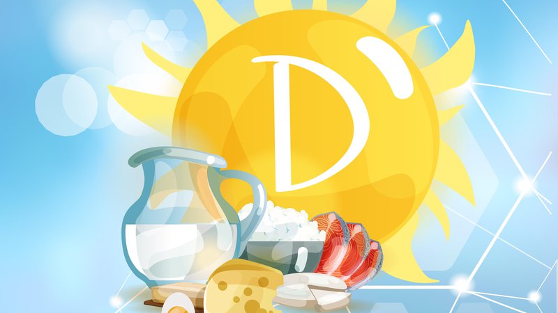 Fotografija: Vitamin D je edini vitamin, ki ga lahko človeško telo v zadostni količini biosintetizira, in sicer v koži pod vplivom ultravijolične svetlobe (UVB). Dobimo ga tudi s prehrano, a le redka živila so z njim bogata. Foto Shutterstock