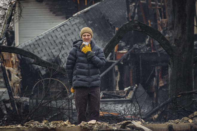 Oblasti ocenjujejo, da je uničenih okoli 500 domov. FOTO: Marc Piscotty/AFP
