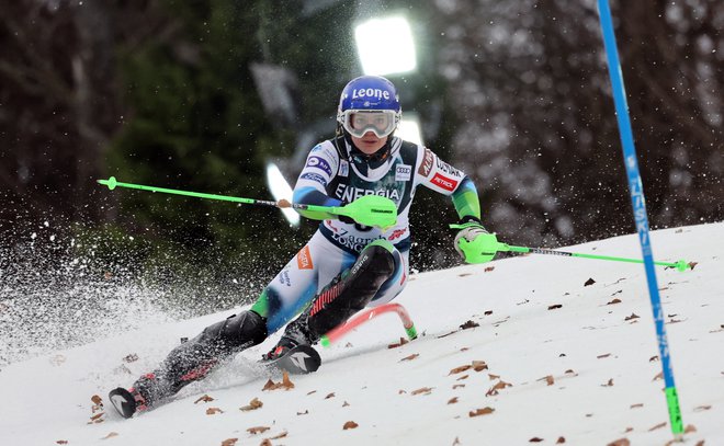 Andreja Slokar je po 7. mestu na prvi progi v drugo odstopila. FOTO: Antonio Bronić/Reuters
