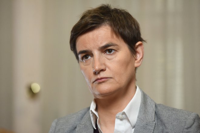 Srbska predsednica vlade Ana Brnabić je bila iskrena. FOTO: Zorana Jevtić/Reuters
