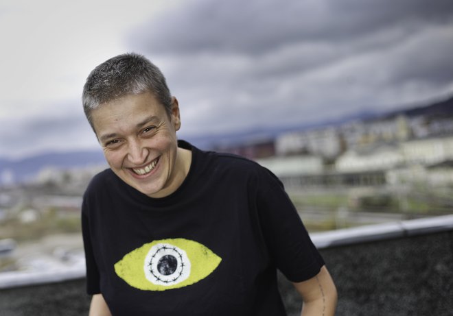 Anja Golob je glavna in odgovorna urednica založbe VigeVageKnjige. FOTO: Jože Suhadolnik/Delo
