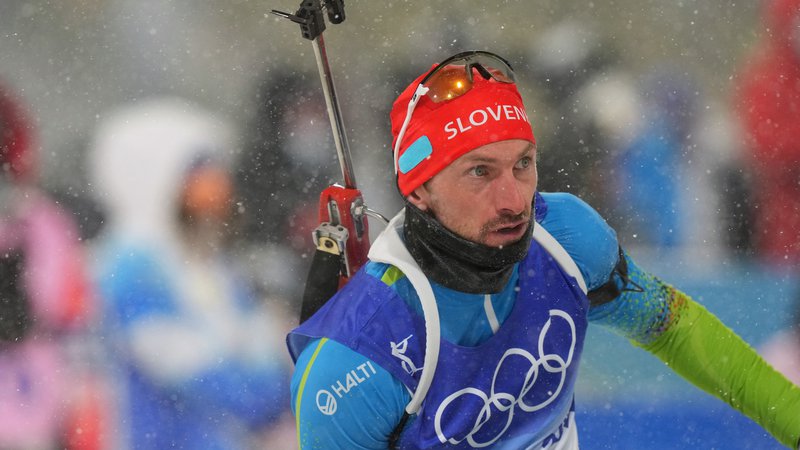 Fotografija: Najboljšemu slovenskemu biatloncu Jakovu Faku Peking ne bo ostal v najlepšem spominu. FOTO: Athit Perawongmetha/Reuters
