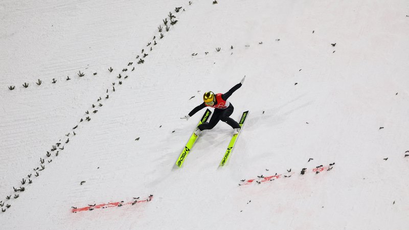 Fotografija: Ema Klinec se po olimpijskih igrah vrača v svetovni pokal. FOTO: Kai Pfaffenbach/Reuters
