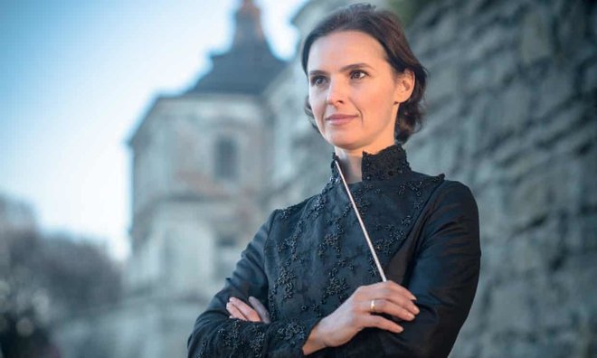 Ukrajinska dirigentka Oksana Lyniv je kot prva ženska odprla sloviti Wagnerjev festival v Bayreuthu. FOTO: Oleh Pavliuchenkov
