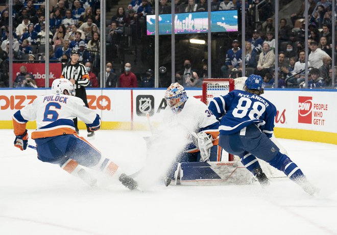 Toronto Maple Leafs tako uspešni v rednem delu NHL še niso bili. FOTO: Nick Turchiaro/Usa Today Sports
