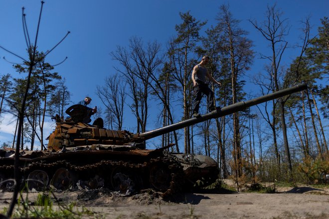 ZDA bodo Ukrajini za obrambo pred rusko agresijo namenile 150 milijonov dolarjev dodatne varnostne oziroma vojaške pomoči v obliki orožja in streliva. FOTO: Carlos Barria/Reuters
