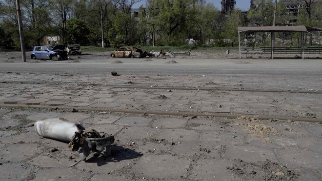 Opustošenje v Ukrajini. FOTO: AFP
