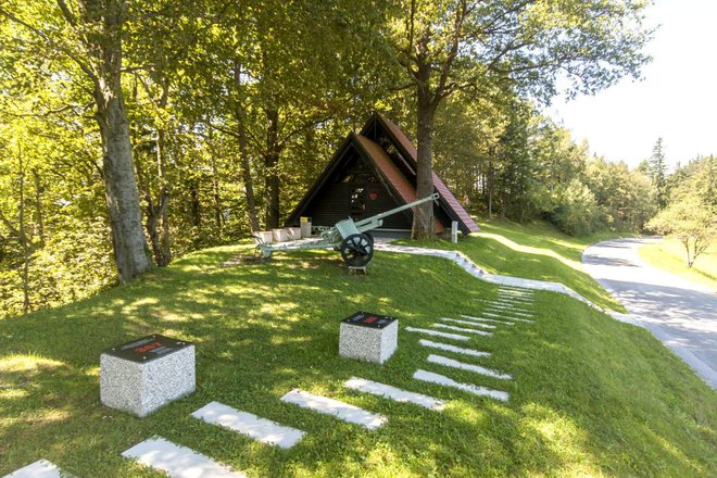 Na Graški gori je spominski park XIV. divizije. FOTO: Muzej Velenje

