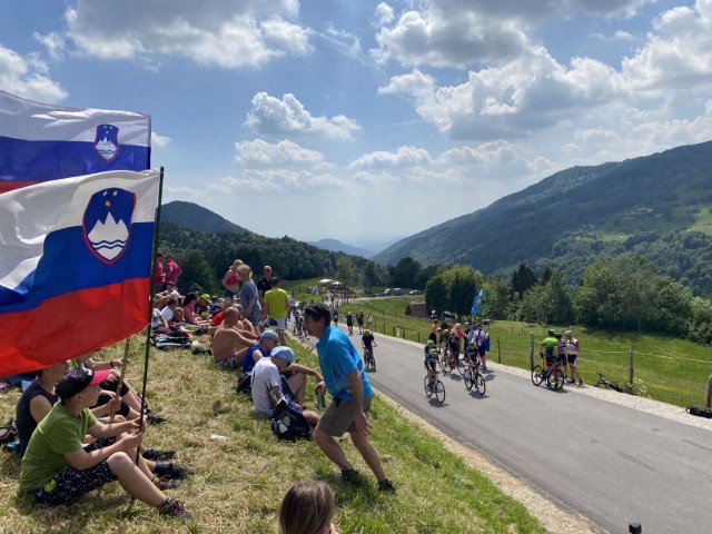 Giro v Sloveniji! FOTO: Sonja Munda 
