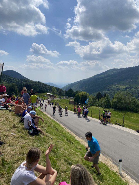 Giro v Sloveniji. FOTO: Sonja Munda
