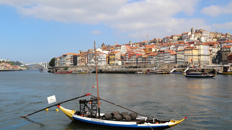 Fotografija: Porto ni svetovno znan le po kulturnih spomenikih, temveč slovi po istoimenskem vinu, pa tudi po nogometnem klubu. FOTO: Milan Ilić
