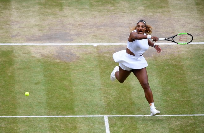 Serena Williams se vrača po letu odsotnosti. FOTO: Toby Melville/ AFP
