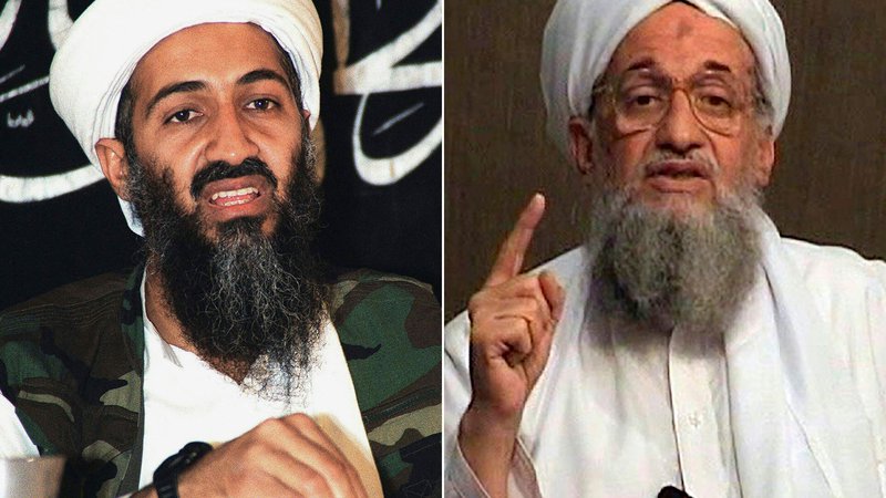 Fotografija: Ajman al Zavahiri je bil desna roka in naslednik leta 2011 ubitega voditelja Al Kaide Osame bin Ladna. FOTO: AFP

