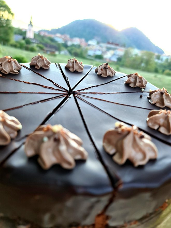 Poletov recept: Sacher torta. FOTO: Tanja Drinovec 

