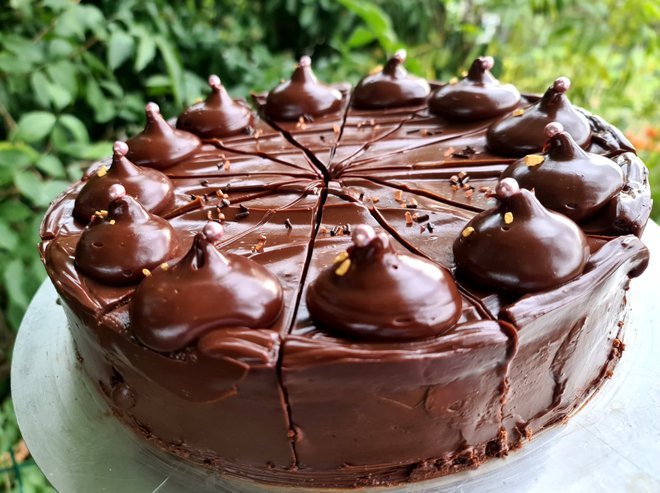 Poletov recept: Čokoladna torta LCHF. FOTO: Tanja Drinovec 
