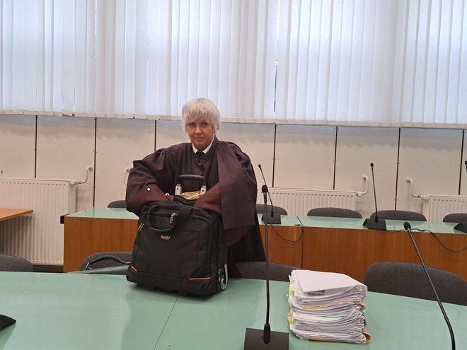 Sojenje v zadavi Tekačevo se je ponovno začelo. Na fotografiji Kamenikova odvetnica Maksimilijana Kincl Mlakar. FOTO: Špela Kuralt
