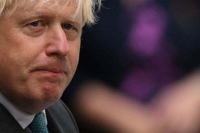 Vlada Borisa Johnsona je konec leta 2020 z EU sklenila okrnjen trgovinski sporazum. Foto Daniel Leal/Afp
