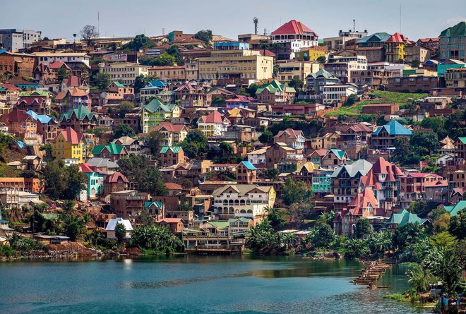 Mesto Bukavu v Kongu FOTO: Marcus Westberg
