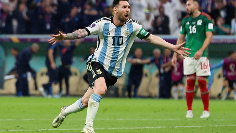 Fotografija: Lionel Messi je Argentince vrnil med žive. FOTO: Pedro Nunes/ Reuters
