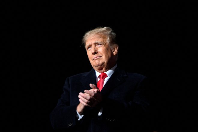 Nekdanji republikanski predsednik Donald Trump. Foto Gaelen Morse/Reuters
