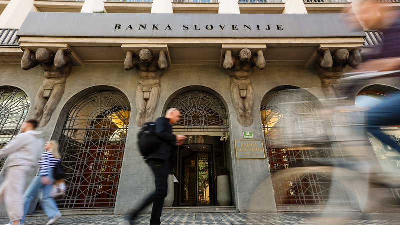 Fotografija: Z makrobonitetnim ukrepom Banke Slovenije so nezadovoljni tako bankirji kot na ministrstvu za delo. FOTO: Črt Piksi/Delo
