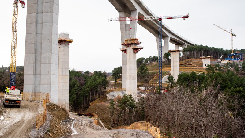 Fotografija: Viadukt Gabrovica bo dograjen pred koncem leta 2023. FOTO: 2TDK
