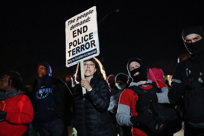 Demonstracije v Memphisu. FOTO: Scott Olson/Getty Images via AFP
